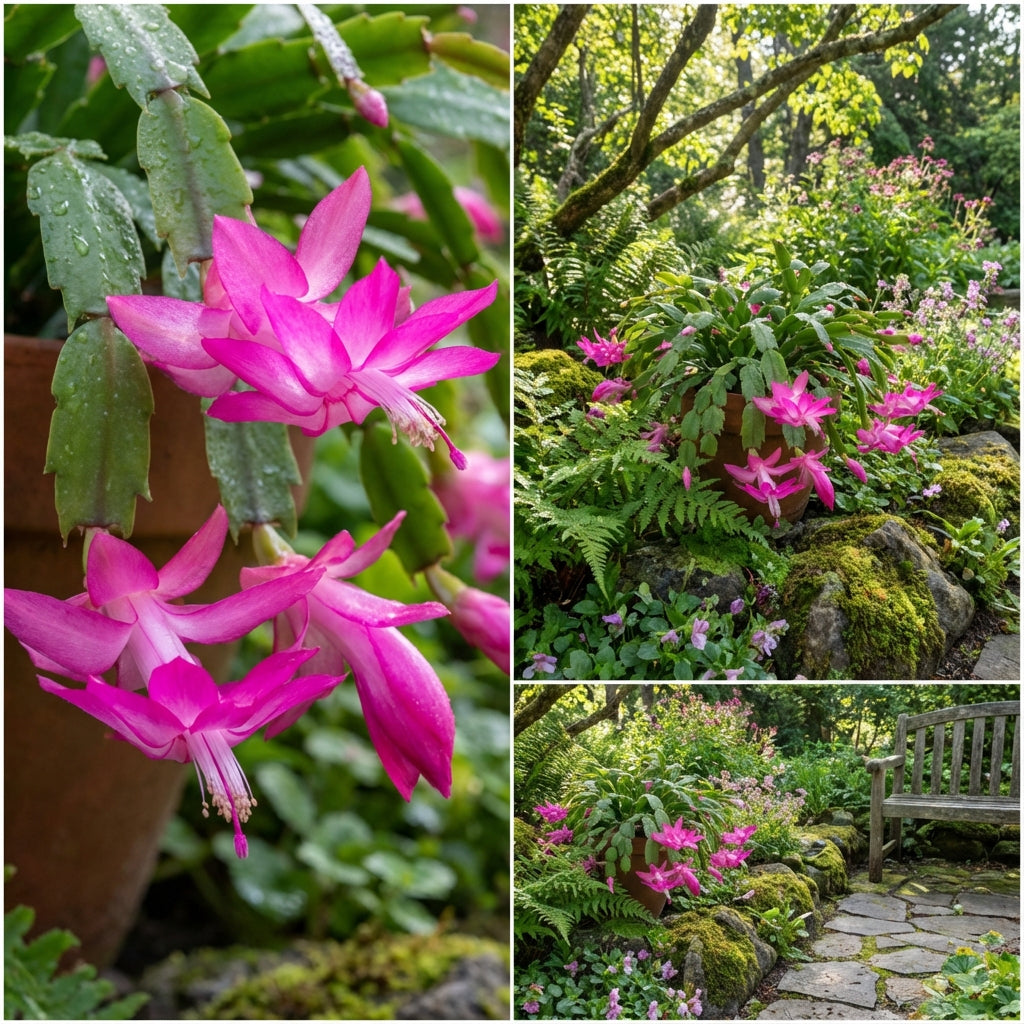Schlumbergera Flower Seeds Planting for Festive Blooms - Seed for Lively Holiday Decorations in Your Home Garden
