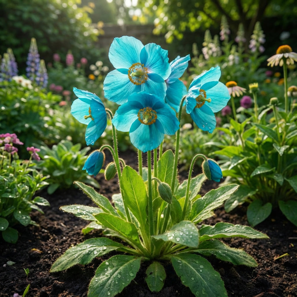 Vibrant Turquoise Flower Seeds for Colorful Planting