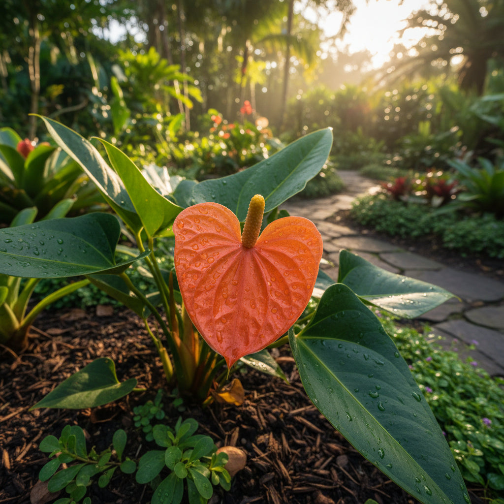 Anthurium Orange Flower Seeds for Planting Warmth