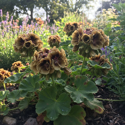 Univalve Geranium Planting Seeds Dark Khaki for a Touch of Elegance - Seeds for Stunning Floral Displays in Your Garden