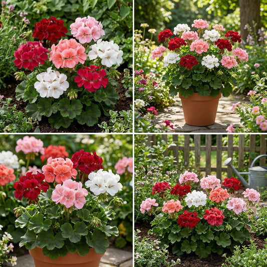 Mixed Variety Univalve Geranium Planting Seeds: Colorful Floral Beauties for Vibrant Gardens and Landscapes