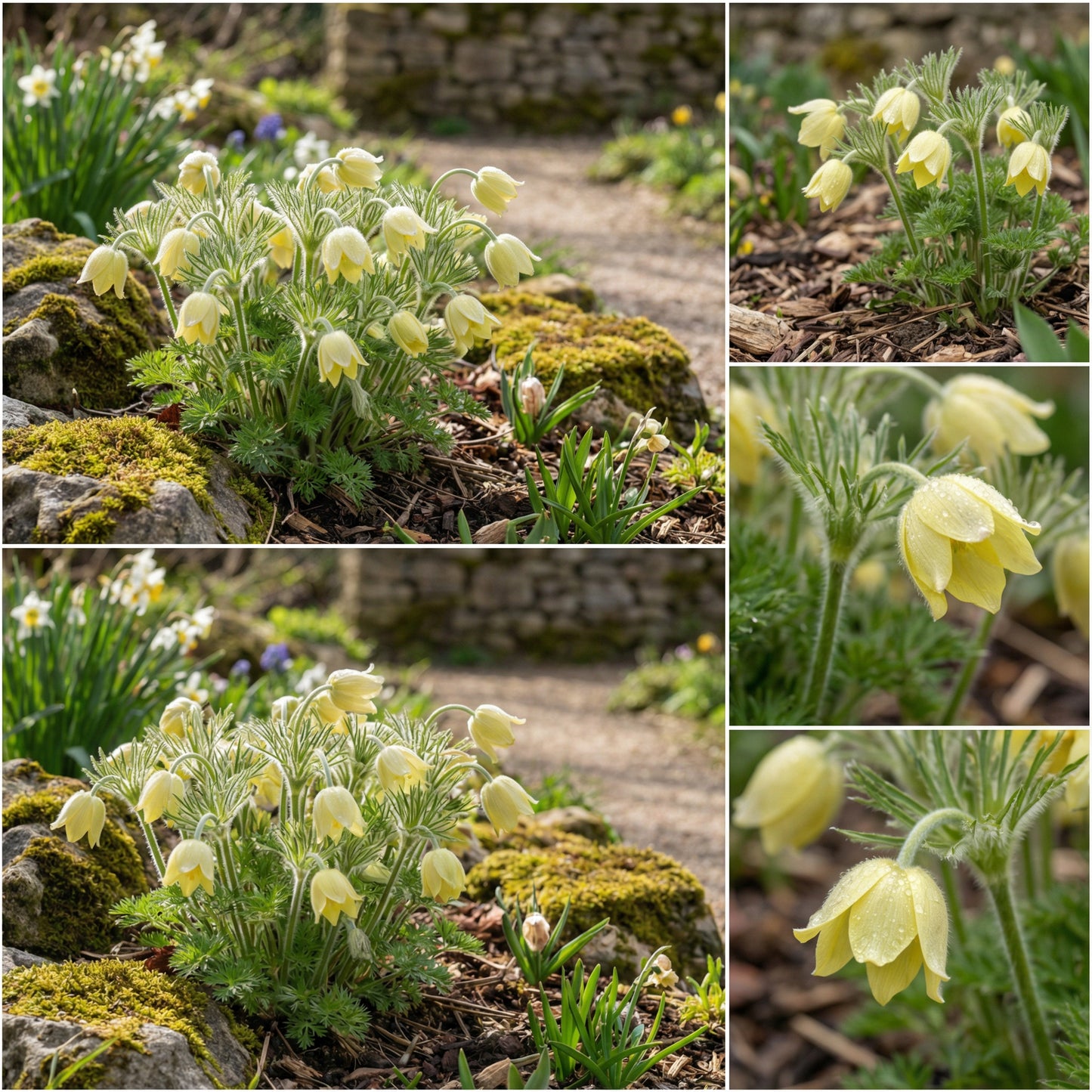 Yellow Anemone Pulsatilla Seeds for Bright Planting Spots