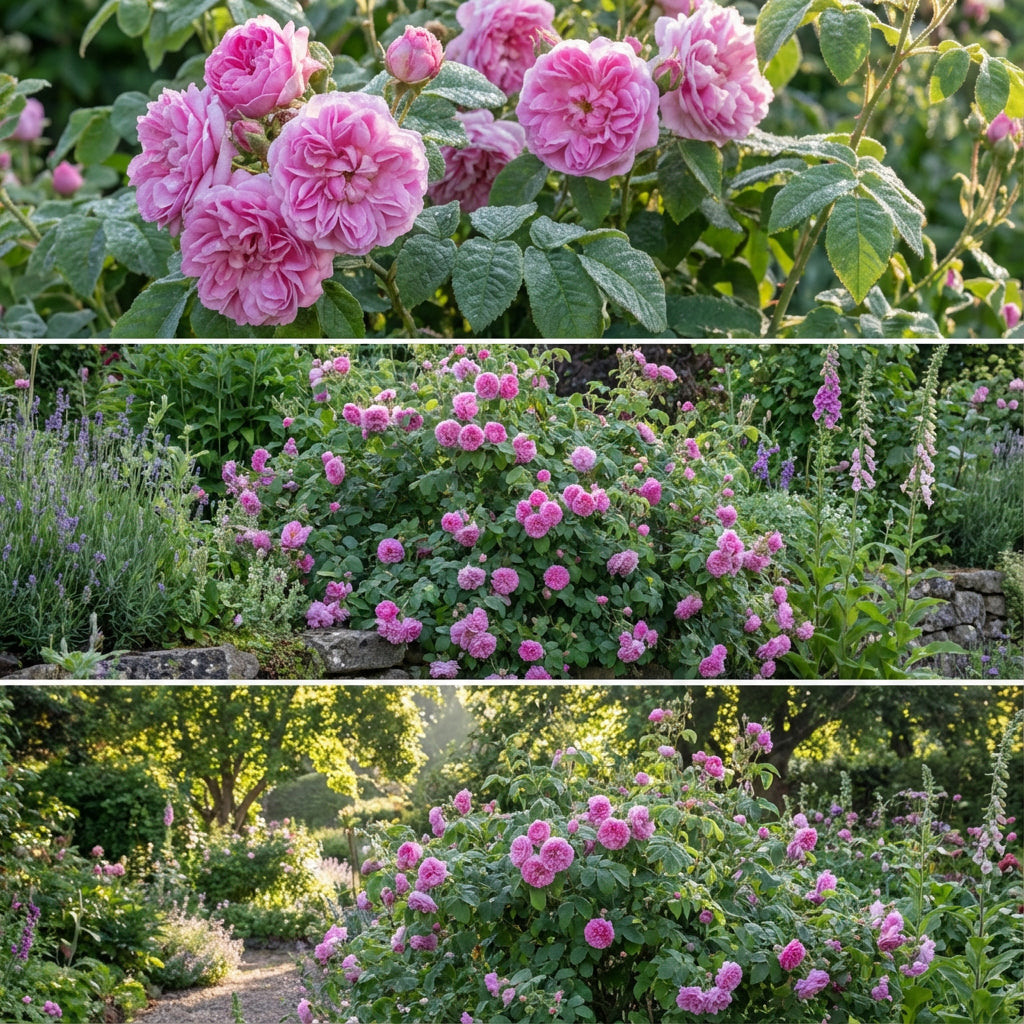 Pink Damask Flower Seeds for Planting | Beautiful Annual Blooms