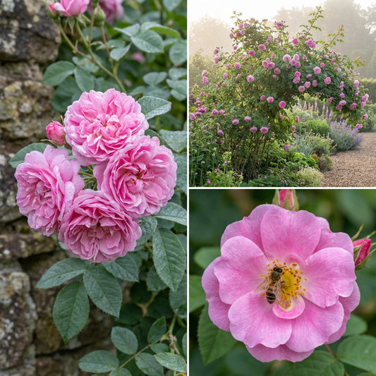 Pink Damask Flower Seeds for Planting | Beautiful Annual Blooms