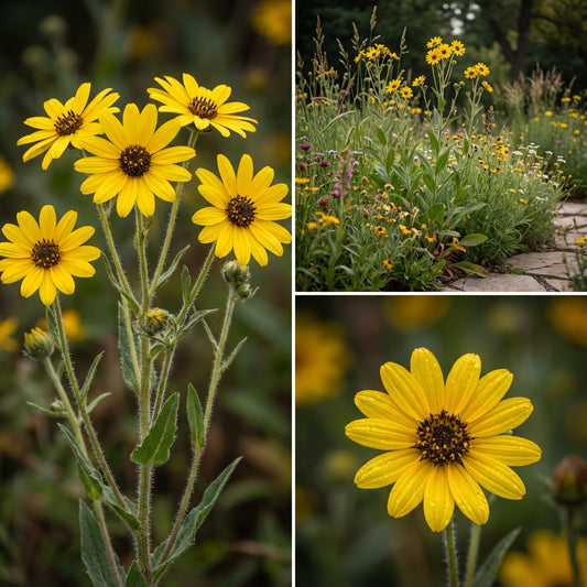 Yellow Madia Elegans Flower Seeds Planting