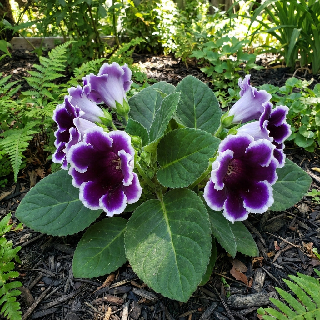 Violet White Gloxinia Flower Seeds: Planting the Perfect Floral Delight