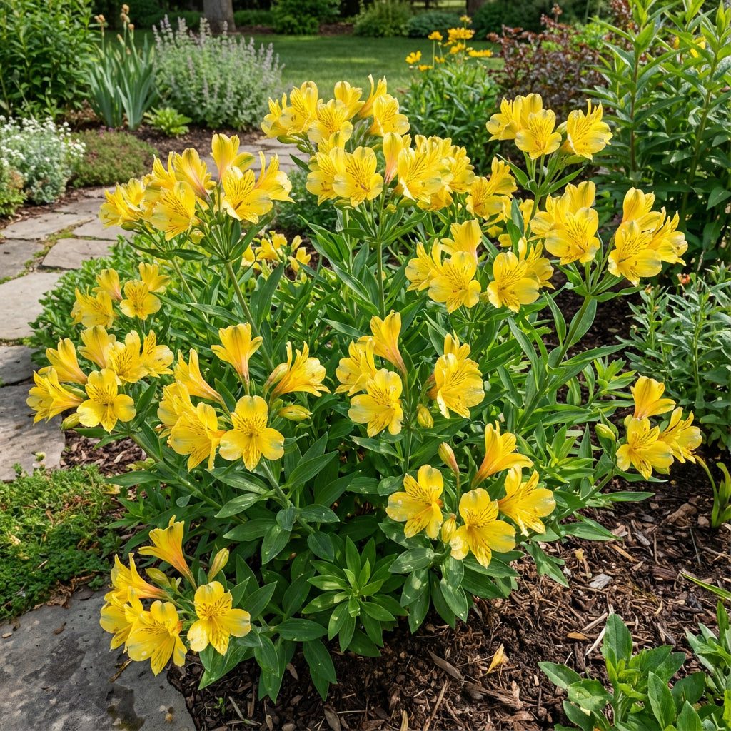 Yellow Alstroemeria Flower Seeds Planting