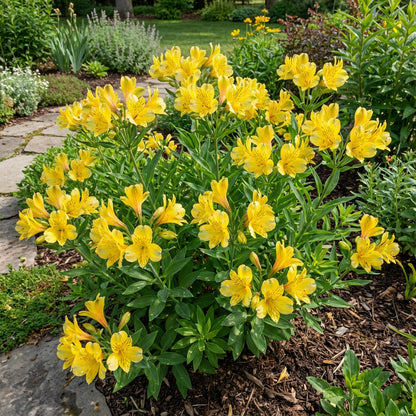 Yellow Alstroemeria Flower Seeds Planting