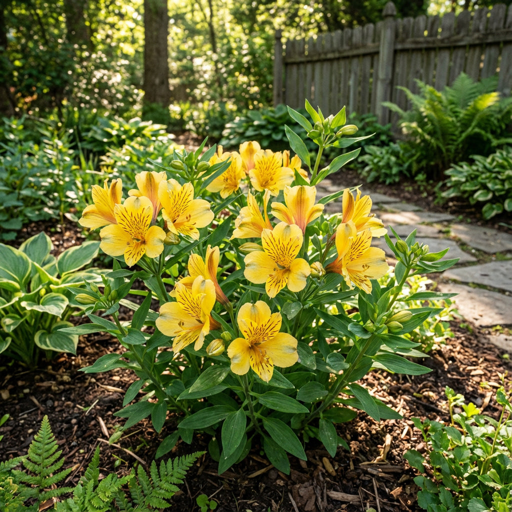 Yellow Alstroemeria Flower Seeds Planting