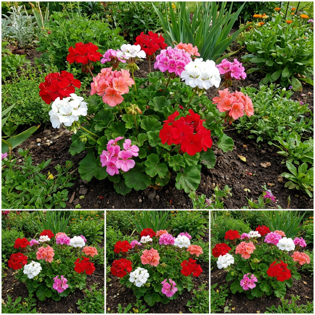Mixed Geranium Flower Seeds for Easy Planting