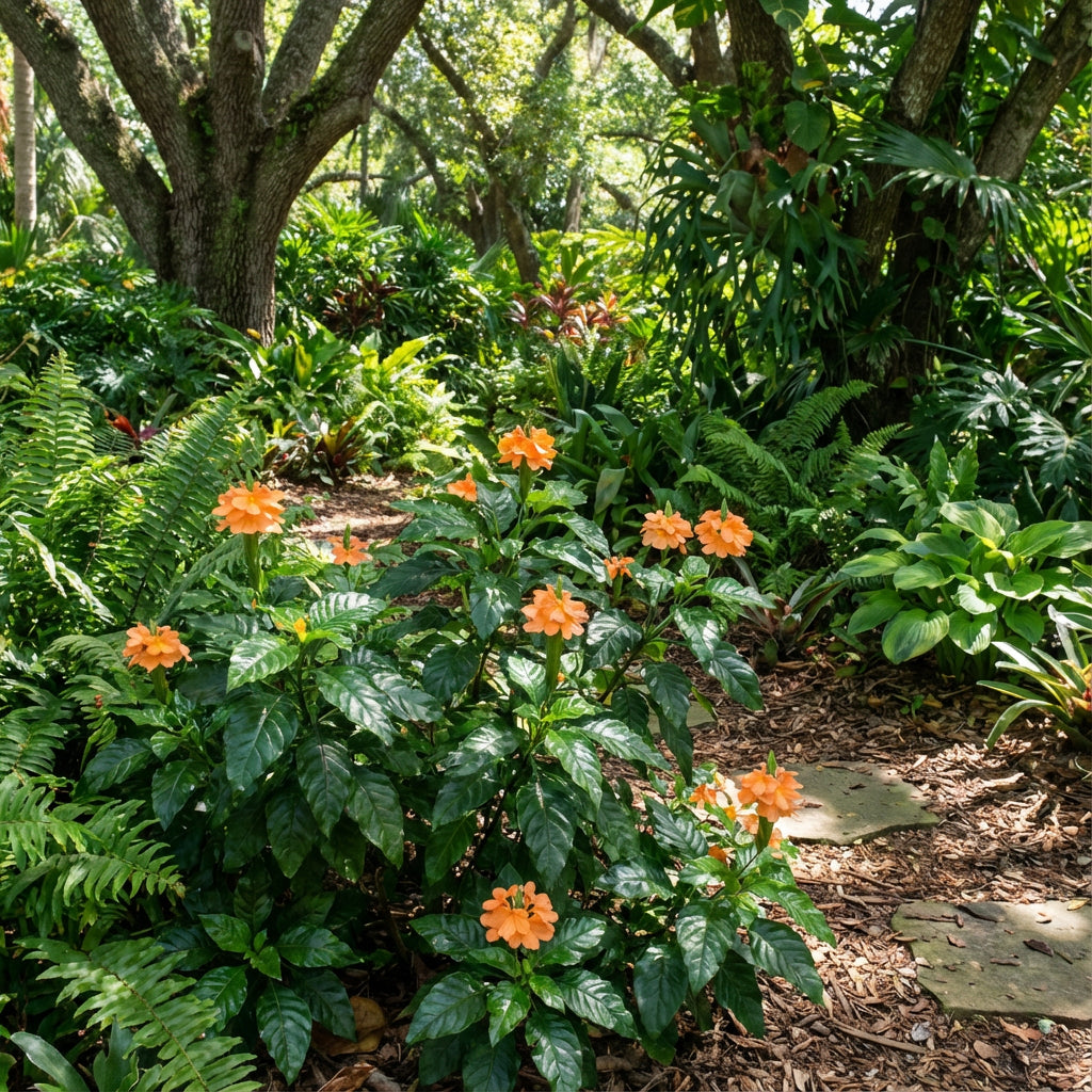 Crossandra Semi Flower Seeds Planting Guide for Vibrant Blooms and Lush Greenery
