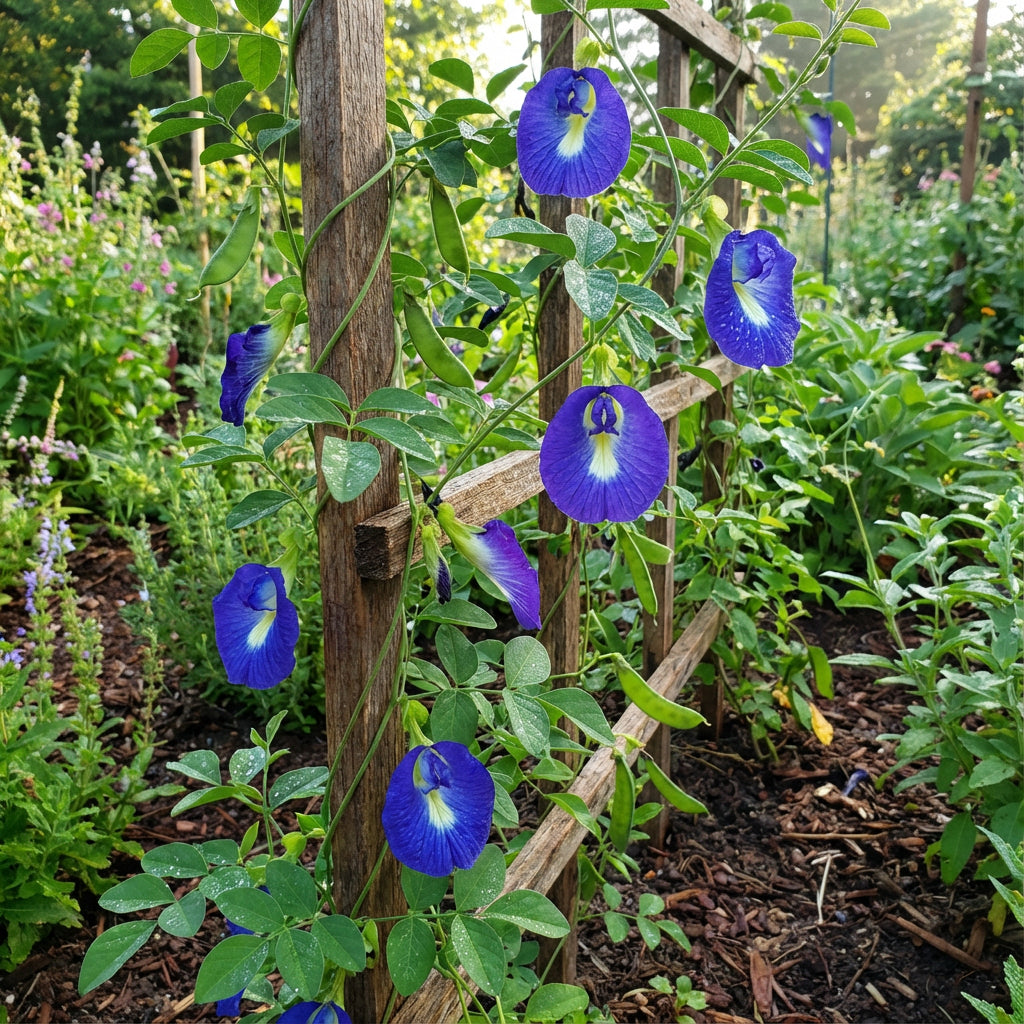 Planting Guide for Blue Clitoria Flower Seeds