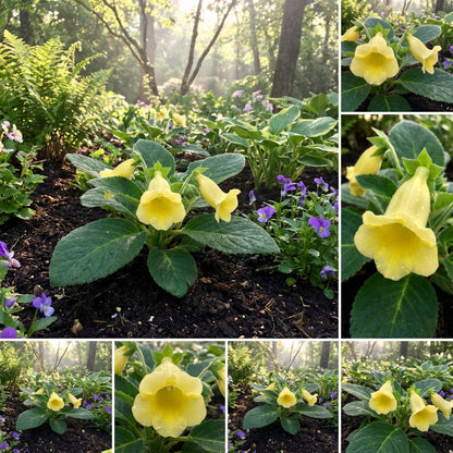 Yellow Gloxinia Flower Seeds Planting