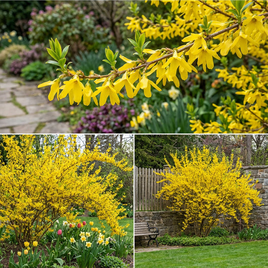 Yellow Forsythia Flower Seeds Planting Guide