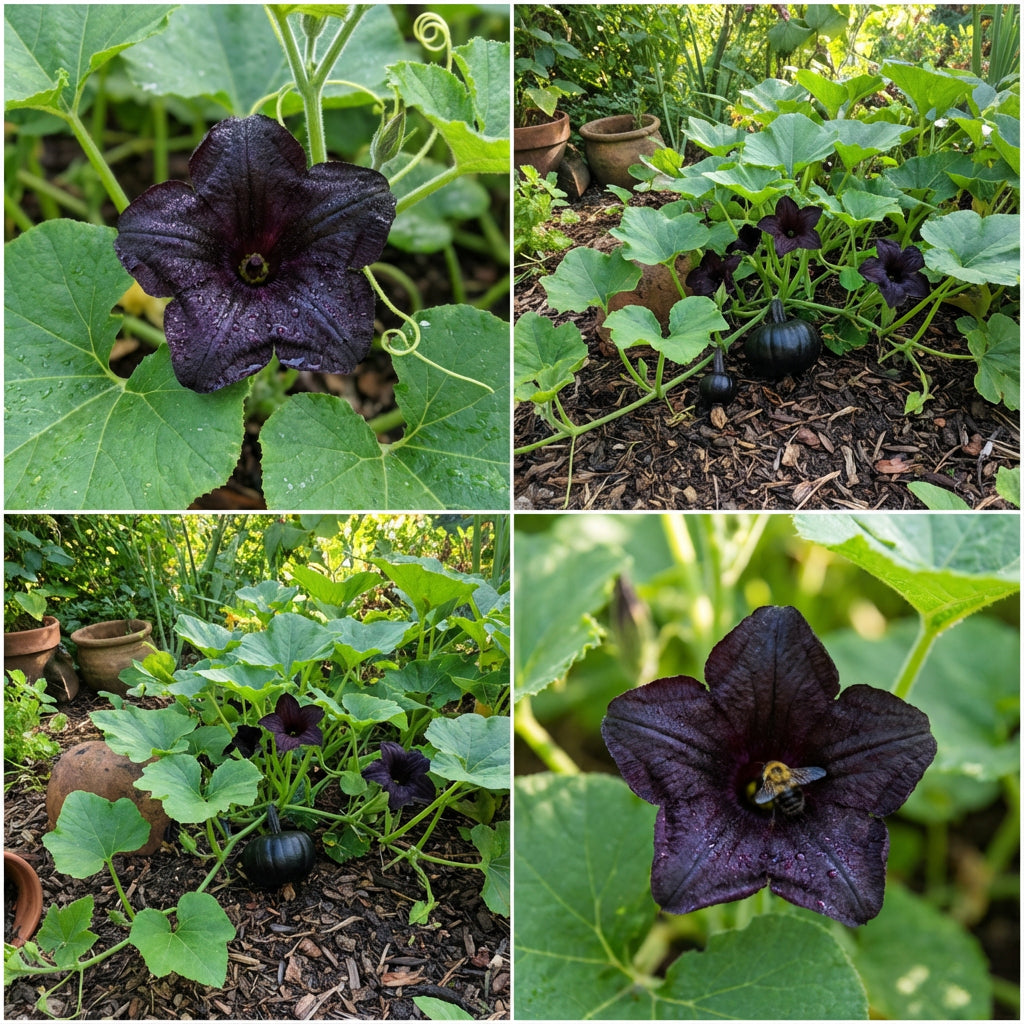 Black Pumpkin Vegetable Seeds | Planting Guide for Healthy Growth