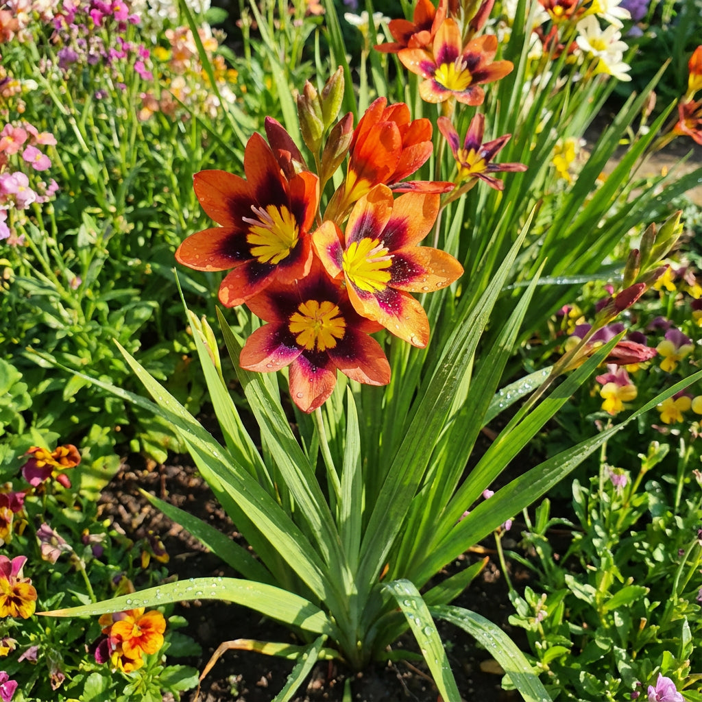 Sparaxis Tricolor Rose Flower Seeds for Planting