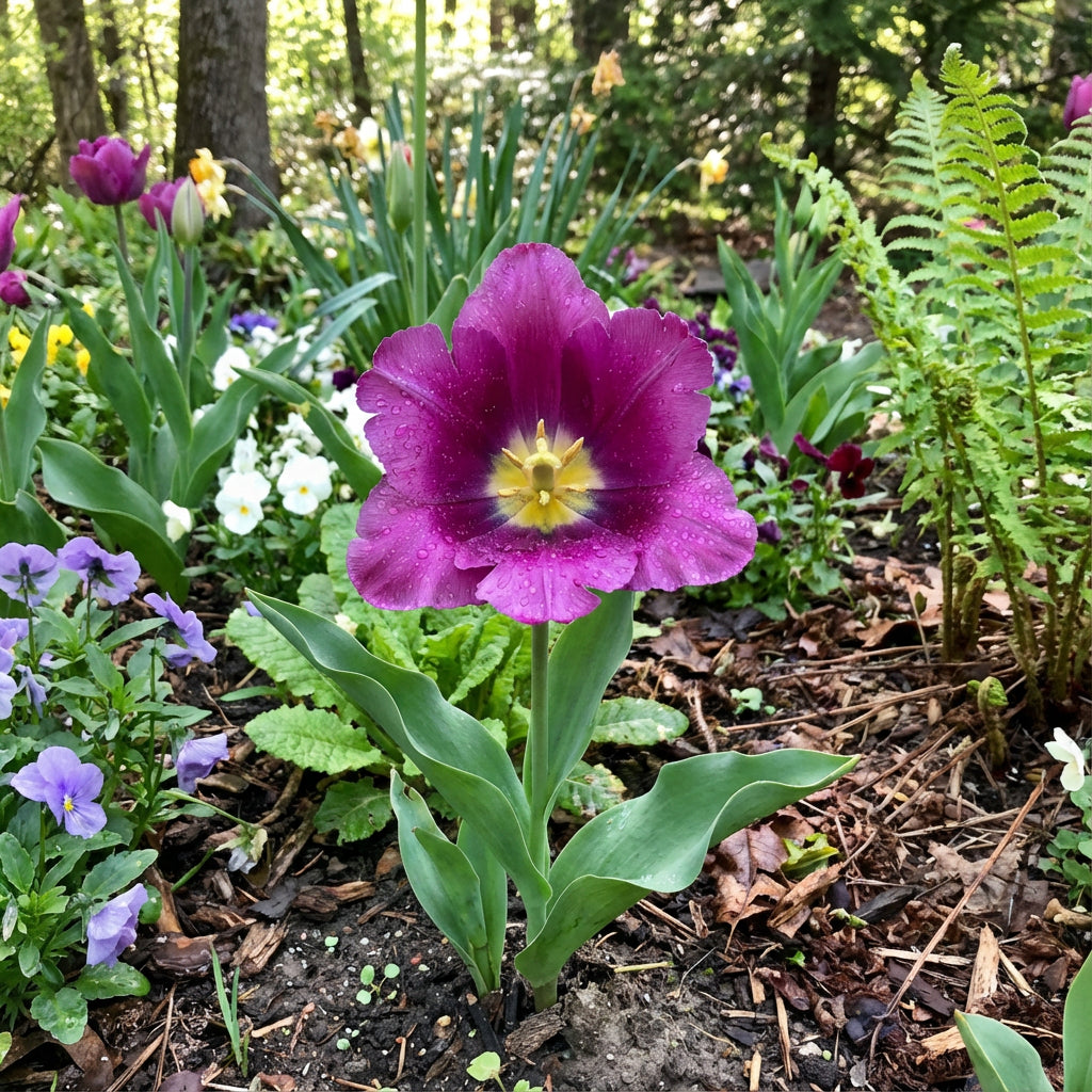 Violet Tulip Flower Seeds Planting Guide