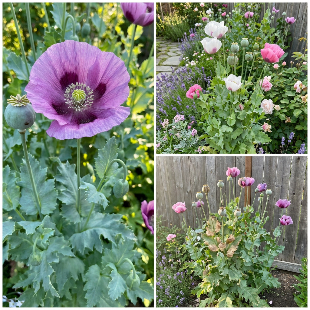 Somniferum Flower Seeds for Planting  Seeds for Lush and Elegant Blooms in Your Garden.