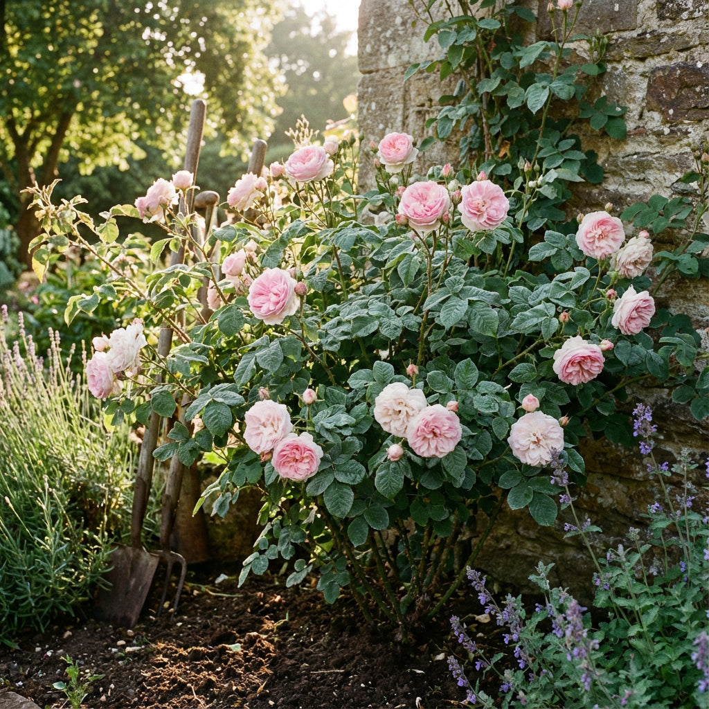 Heirloom Damask Rose Flower Seeds for Planting - Fragrant and Lush Blooms