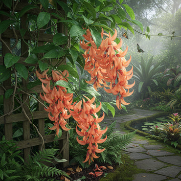 Light Orange Strongylodon Macrobotrys Flower Seeds for Planting
