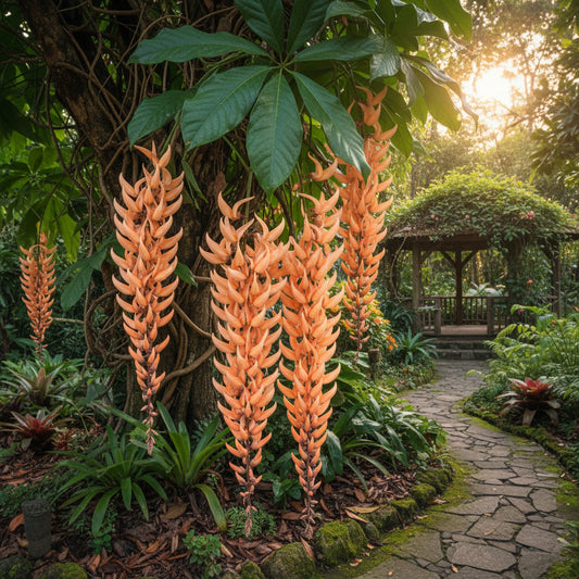 Light Orange Strongylodon Macrobotrys Flower Seeds for Planting