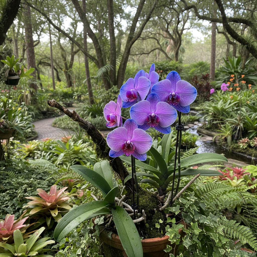 Blue and Pink Orchid Flower Seeds for Easy Planting