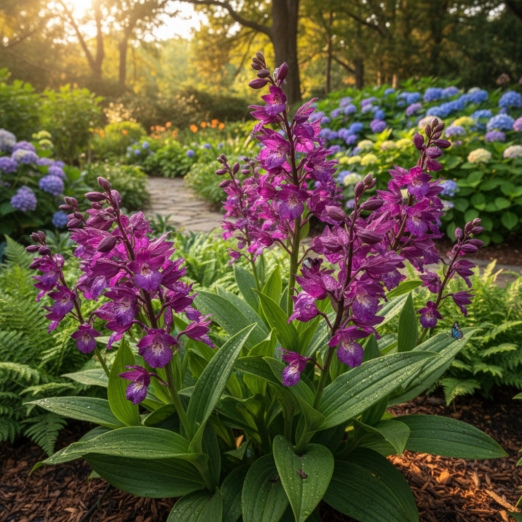Violet Bell Orchid Flower Seeds for Planting