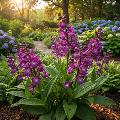 Violet Bell Orchid Flower Seeds for Planting