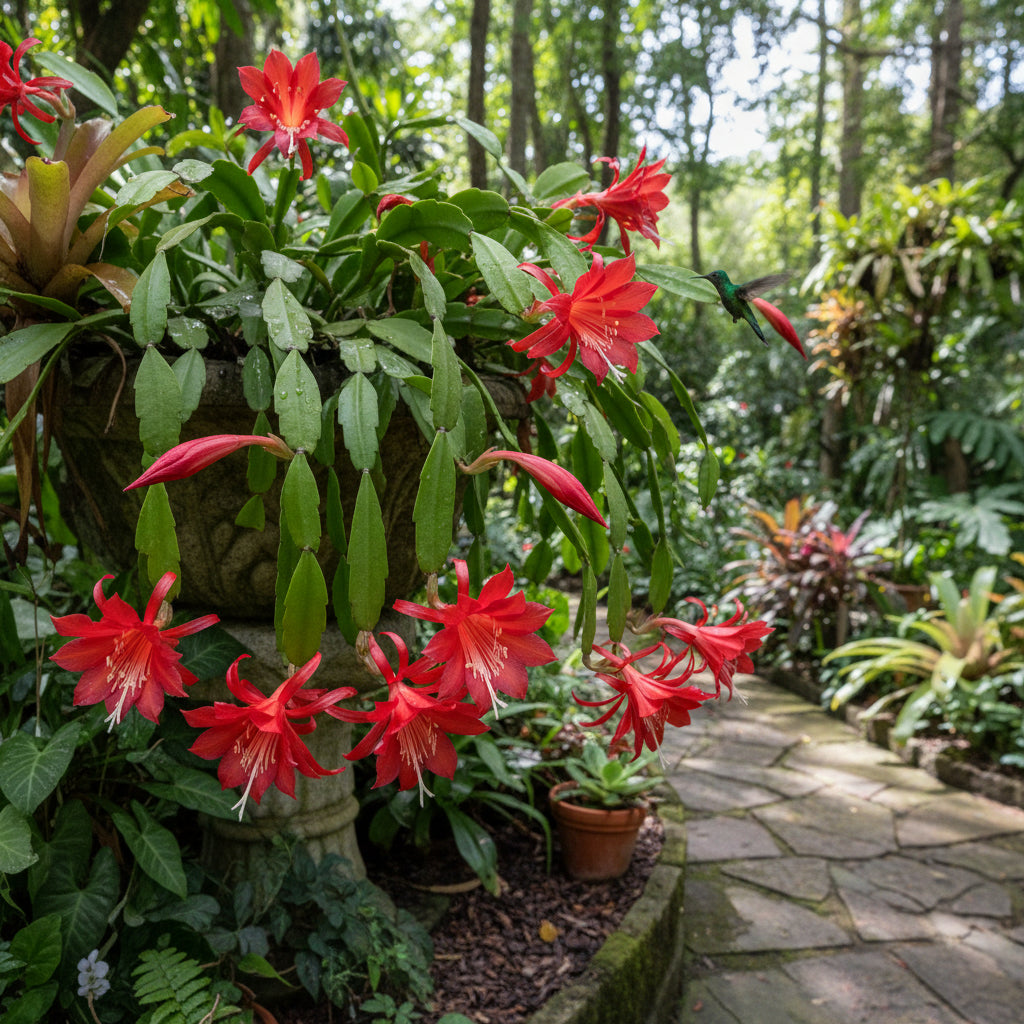Red Nopalxochia Planting Seeds