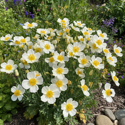 White Eschscholtzia Jardim Planting Seeds