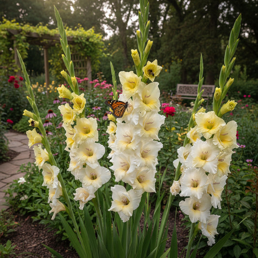 Yellow White Gladiolus Planting Seeds