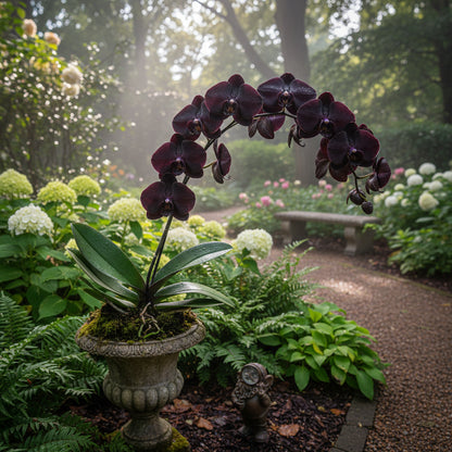 Phalaenopsis Orchid Seeds for Planting - Black and White Varieties