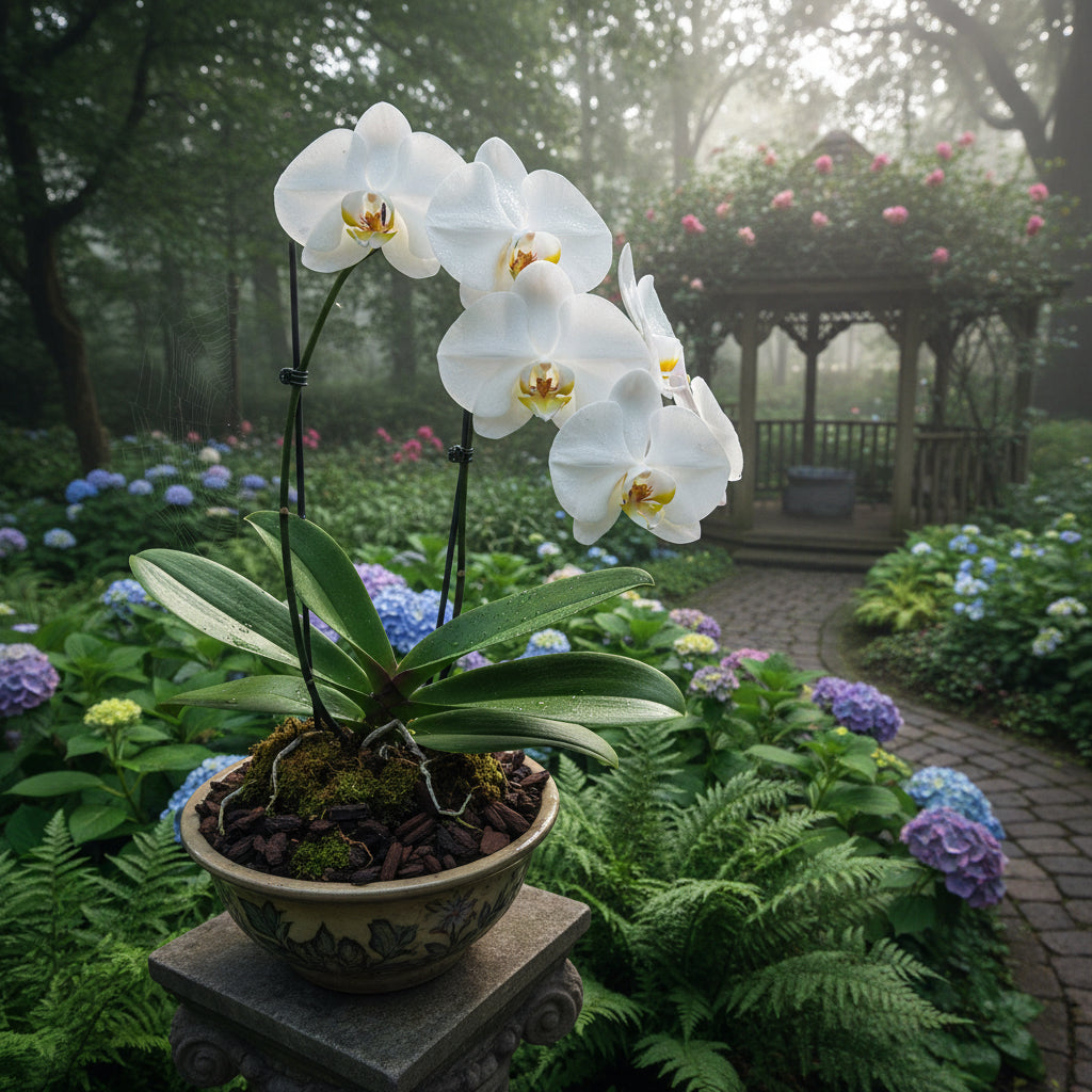 Phalaenopsis Orchid Seeds for Planting - Black and White Varieties