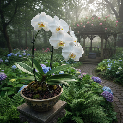 Phalaenopsis Orchid Seeds for Planting - Black and White Varieties