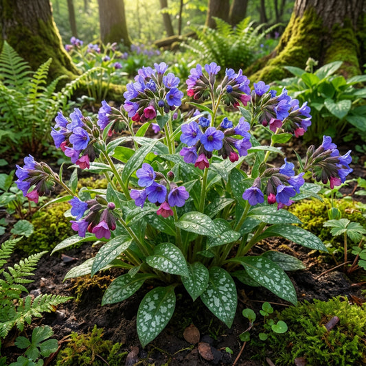 Blue Pulmonaria Lungwort Seeds for Planting
