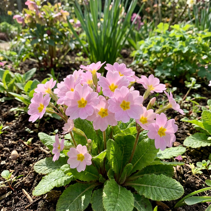 Pink Primrose Flower Seeds - Ideal for Bright Garden Planting