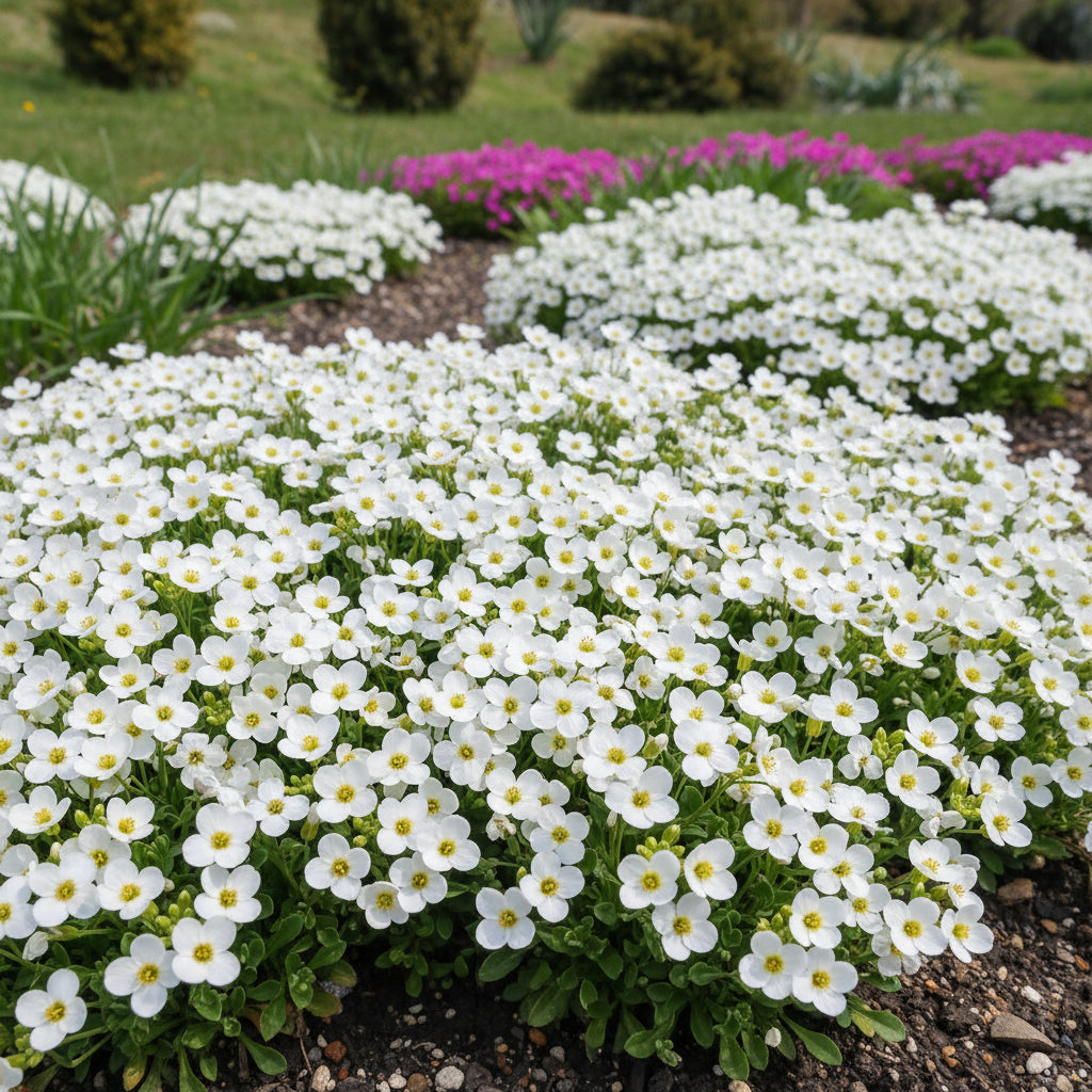 Rock Cress Plant Seeds White Planting