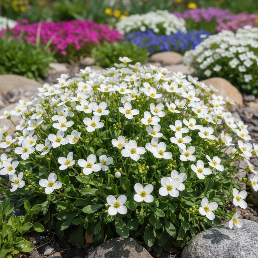 Cress Rocal Rock Cress Seeds White Rock Cress Plant Seeds for Easy Planting – Pure ...