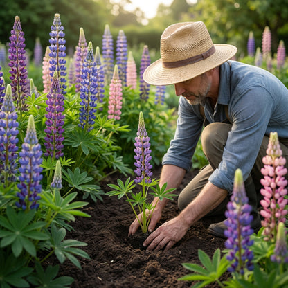Russell Lupine Planting Seeds Collection