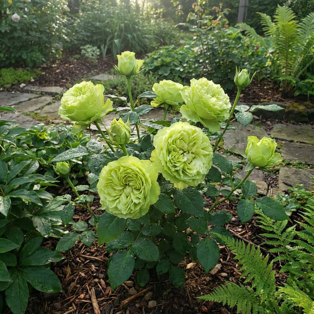 Rose Flower Green Planting Seeds - Seed for Elegant Blooms and Lush Garden Growth