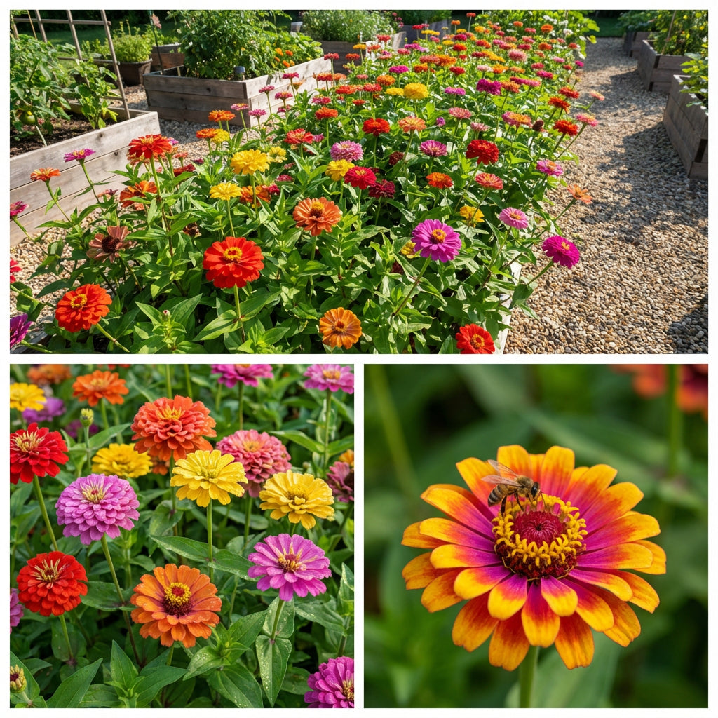 Mixed Zinnia Seeds for Planting