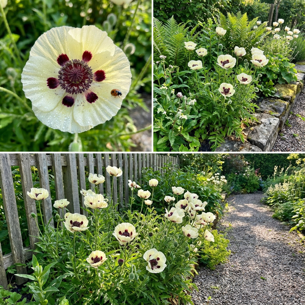 Cream Ladybird Flower Seeds for Easy Planting