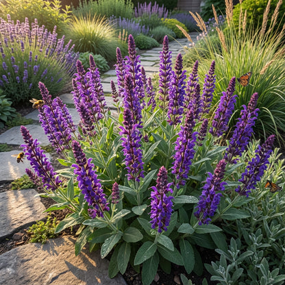 Violet Sage Flower Seeds for Gardening: Grow Stunning Blooms and Aromatic Foliage