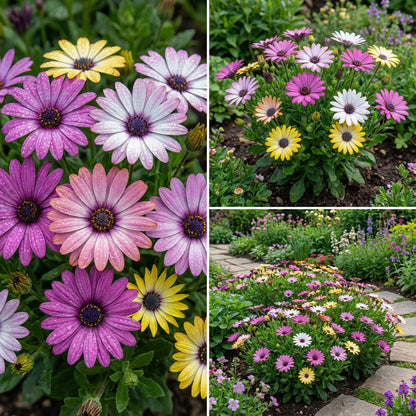 Mélange de graines de fleurs d'osteospermum pour plantation facile