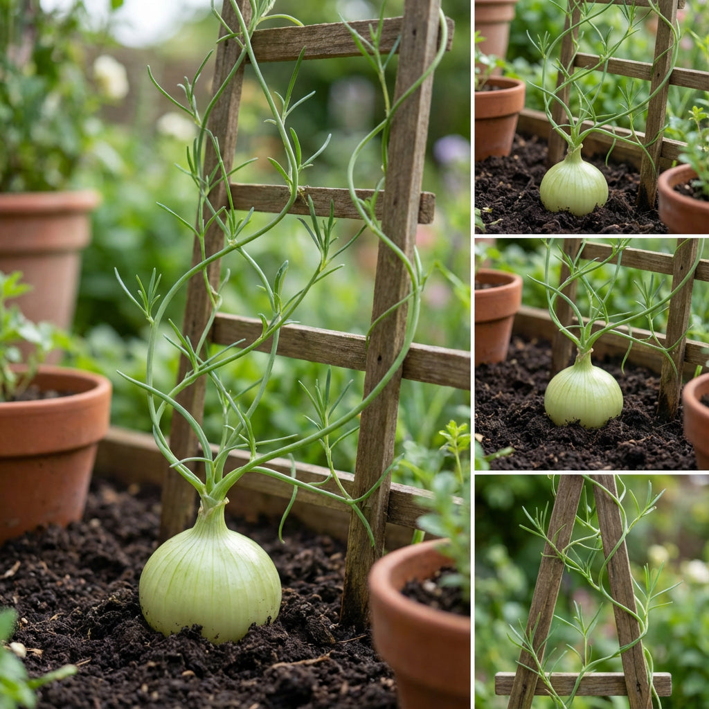 Climbing Onion Allium cepa Plant Seeds for Planting in Vegetable Patch