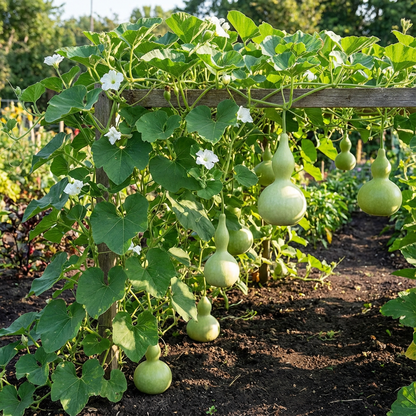 Lagenaria Siceraria Pumpkin Vegetable Seeds for Planting in Vegetable Patch