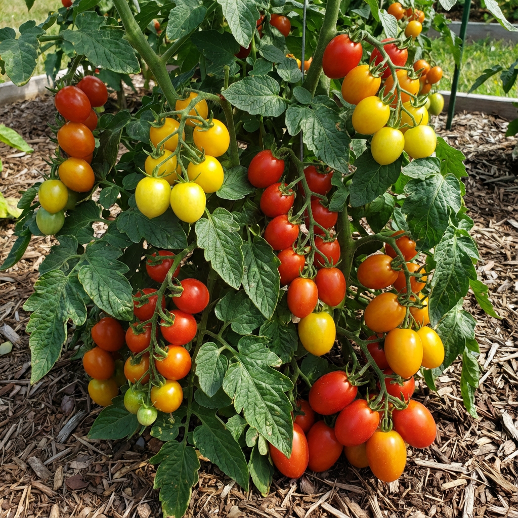 Mixed Tomato Solanum lycopersicum Vegetable Seeds for Planting in Vegetable Patch