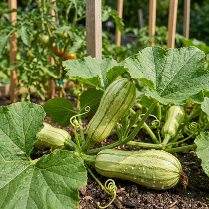 Finger Squash Cucurbita moschata Plant Seeds for Planting in Vegetable Patch