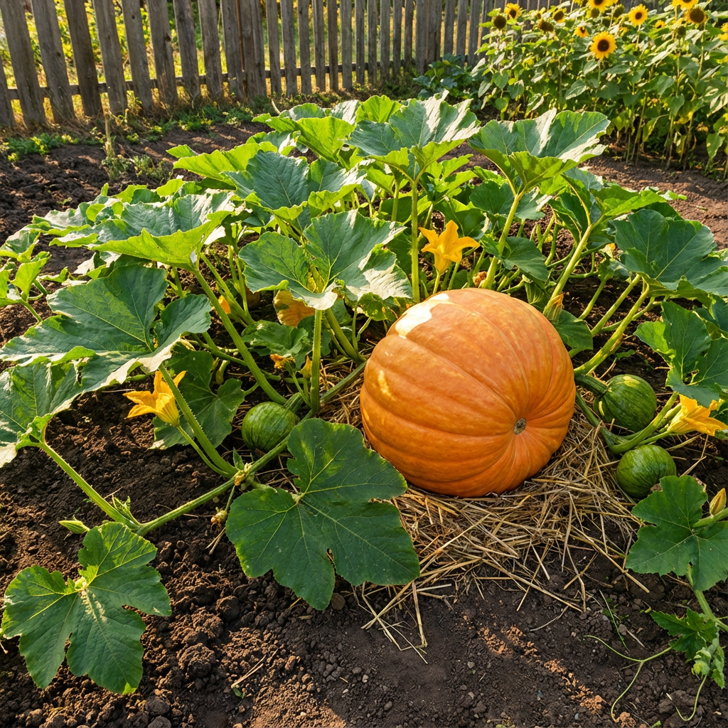 Large Pumpkin Cucurbita pepo Seeds for Planting in Garden