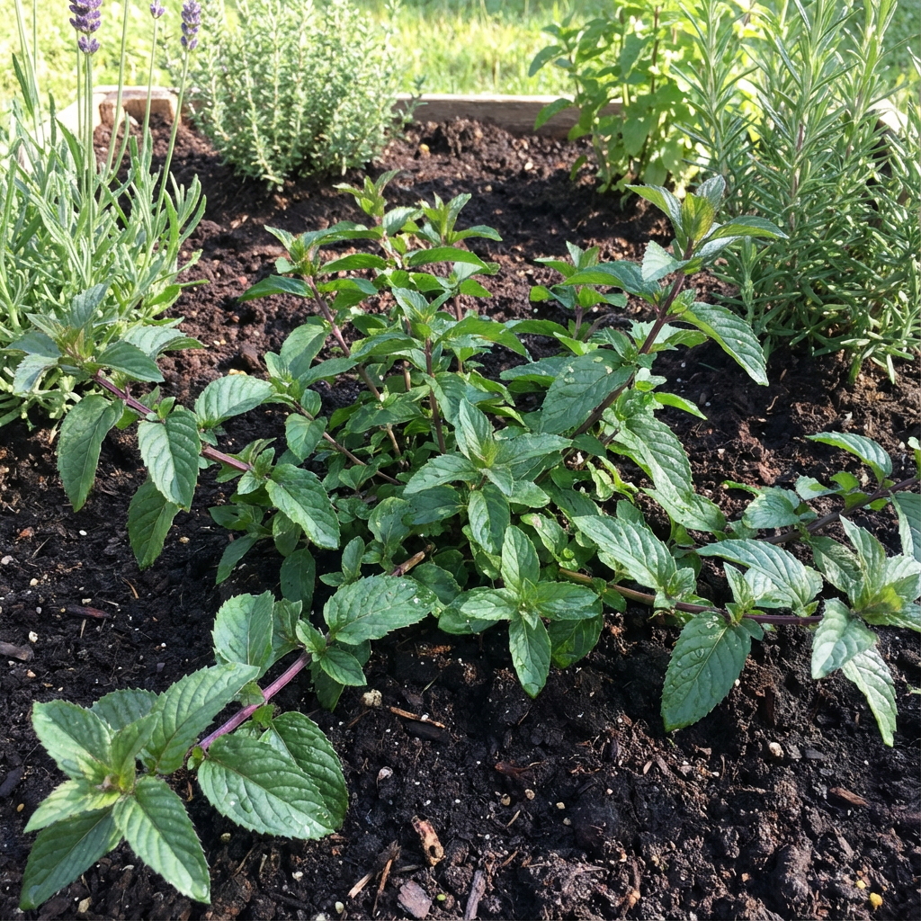 Peppermint Mentha piperita Plant Seeds for Planting in Herb Garden